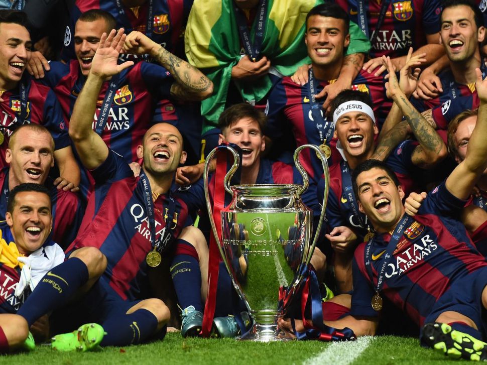 Barca vô địch C1 mùa giải 2014 - 2015